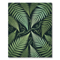 Lush Fern Foliage Botanical Garden Rug