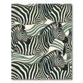 Bold Zebra Stripes Repeating Imagery Rug