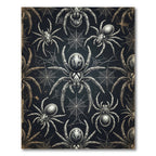 Gothic Dark Web Spider Arachnid Backdrop Rug