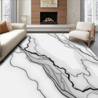 Monochromatic Liquid Flow Abstract Rug