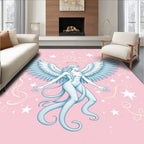 Celestial Angel With Wings and Halo Rug
