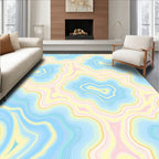 Pastel Agate Swirl Layers Rug