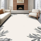 Elegant Pine Needle Ornament Arrangement Rug