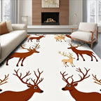 Woodland Deer Collection Ensemble Rug