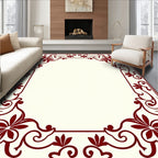 Rich Blossom Swirl Display Rug