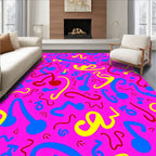 Funky Swirls And Notes Rug