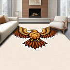 Golden Eagle Wings Spread Rug