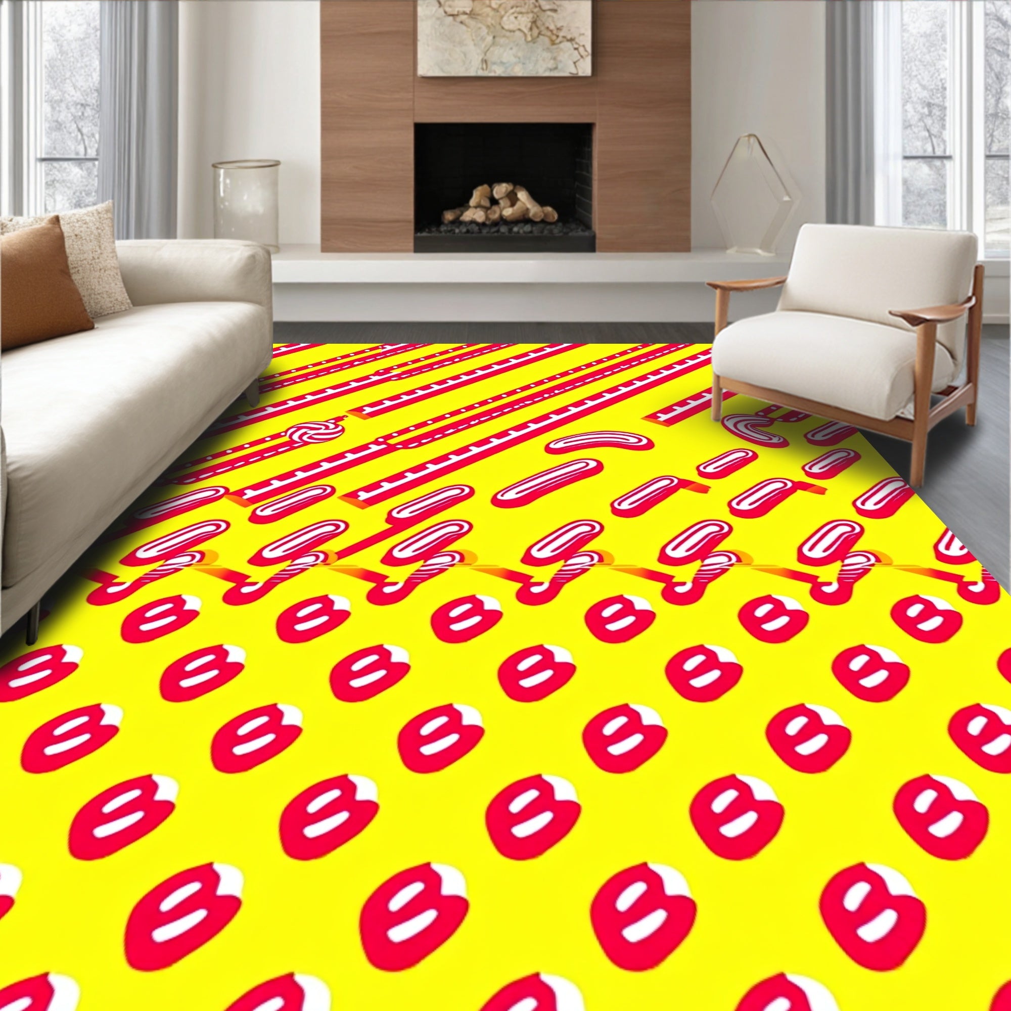 Sweet Treats Candy Pop Rug