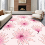 Pale Pink Blossom Array Rug