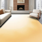 Golden Orange Abstract Gradient Rug