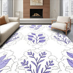Orchid Purple Botanical Garden Rug