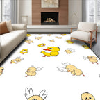 Yellow Ducks All Over Rug