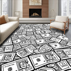 United States Dollar Paper Illustration Rug