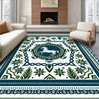 White Horse Native American Inspired Rug
